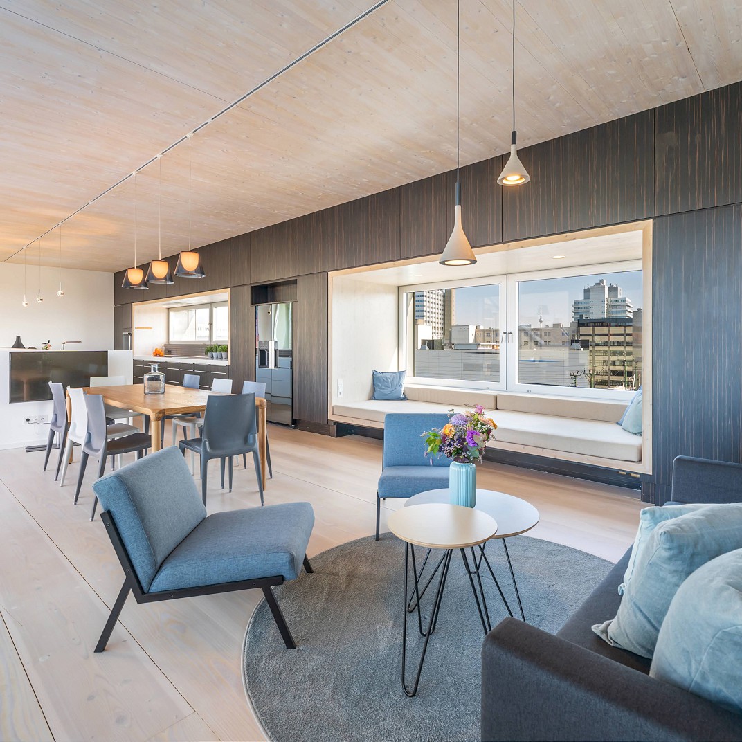 Penthouse mit drei Schlafzimmern