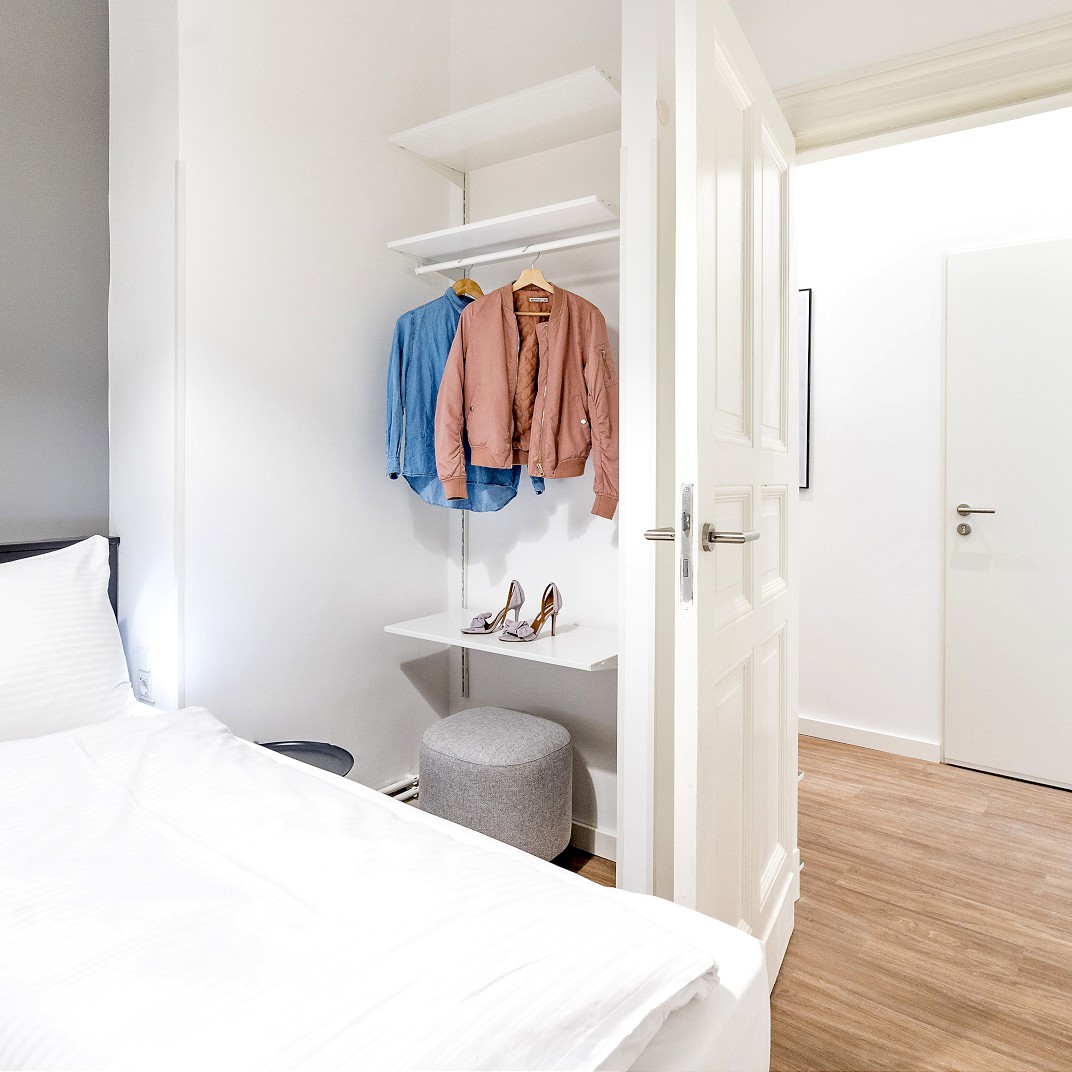 Verbindungsapartment mit drei Schlafzimmern