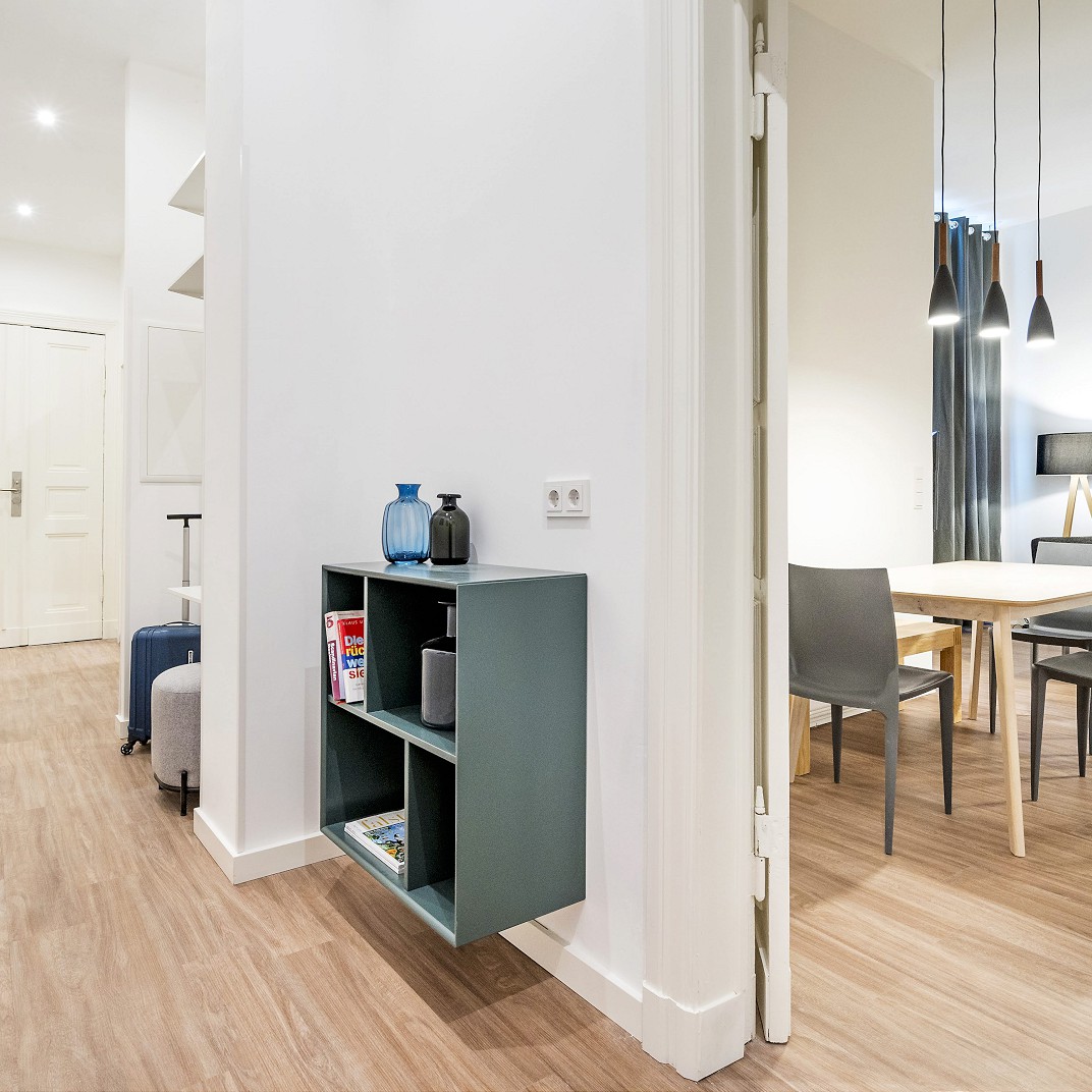 Verbindungsapartment mit drei Schlafzimmern